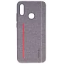 Evelatus Funda trasera de silicona 6127 para Huawei P Smart 2019 gris