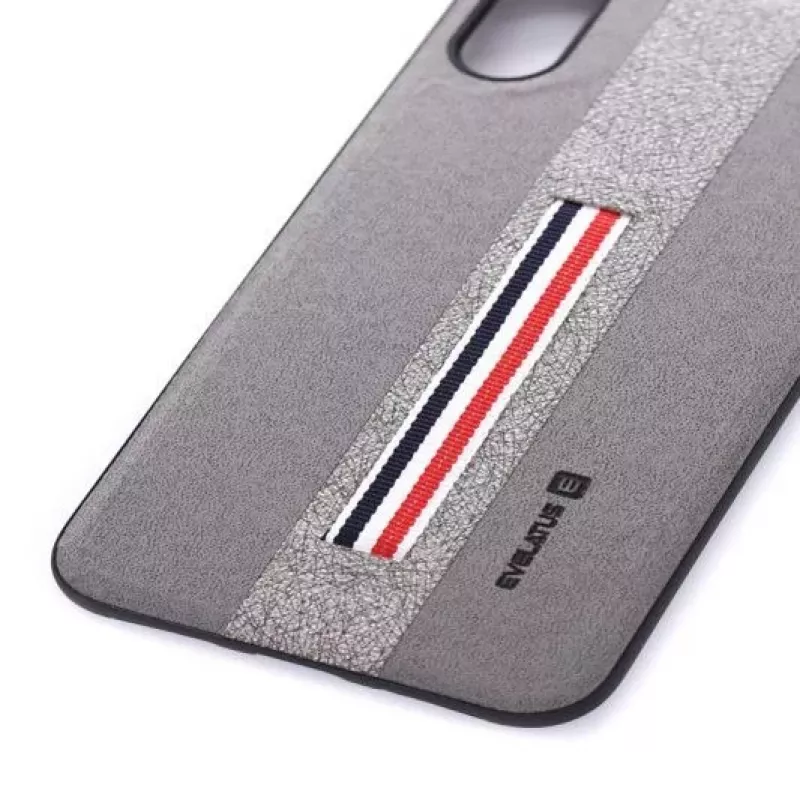 Evelatus Funda trasera Dazzel para Apple iPhone X gris