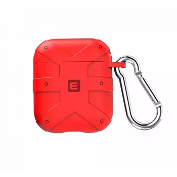 EVELATUS Funda para Apple AirPods EAC02 roja