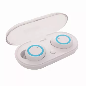 iLike Auriculares Bluetooth IBE01 blancos