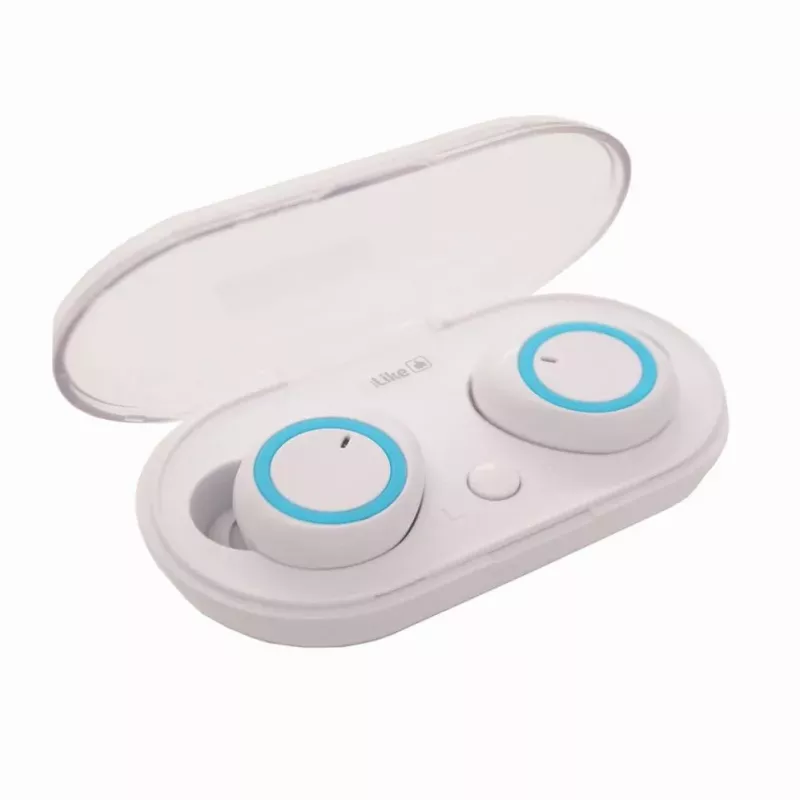 iLike Auriculares Bluetooth IBE01 blancos
