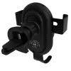 Evelatus Soporte de coche con gravedad y cargador inalámbrico WCH02 negro