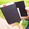 Evelatus Monedero universal de piel LEW01 negro