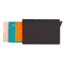 Evelatus Monedero universal de piel LEW01 negro