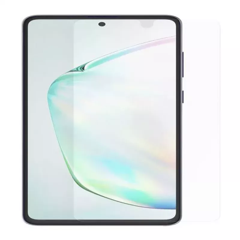 Evelatus Funda trasera TPU 4.0 transparente para Samsung Galaxy Note 10