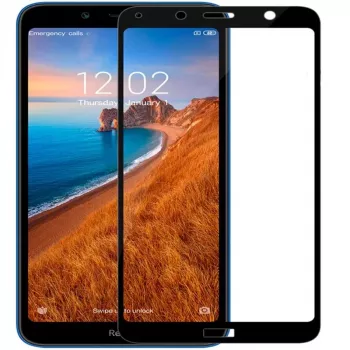 Evelatus Xiaomi Redmi 7A 2.5D Full Cover Japan Glue Glass Anti-Static Protector de pantalla