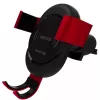 Evelatus Soporte de coche Gravity con cargador inalámbrico WCH02 Rojo