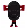Evelatus Soporte de coche Gravity con cargador inalámbrico WCH02 Rojo