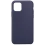 EVELATUS Funda de silicona Premium Soft Touch para Apple iPhone 11 Pro Azul oscuro