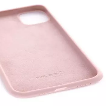 Evelatus Funda de silicona Premium Soft Touch para Apple iPhone 11 Pro Rosa arena