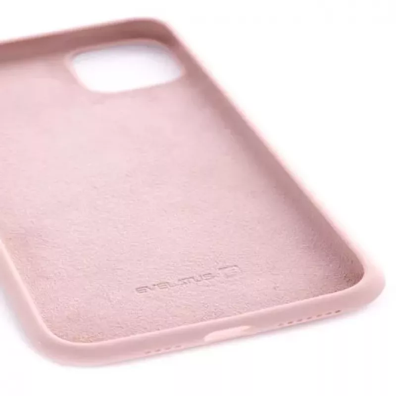 Evelatus Funda de silicona Premium Soft Touch para Apple iPhone 11 Pro Rosa arena