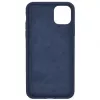 Evelatus Funda de silicona Premium Soft Touch para Apple iPhone 11 Pro Azul oscuro