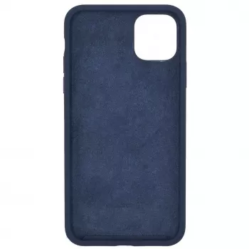 Evelatus Funda de silicona Premium Soft Touch para Apple iPhone 11 Pro Azul oscuro
