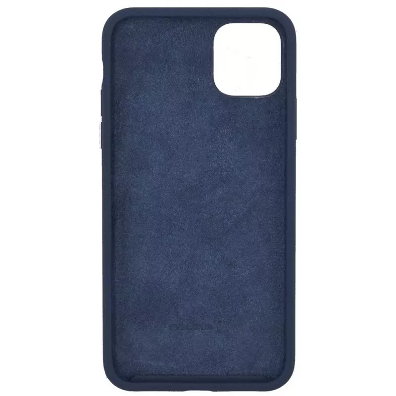 Evelatus Funda de silicona Premium Soft Touch para Apple iPhone 11 Pro Azul oscuro