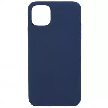 Evelatus Funda de silicona Premium Soft Touch para Apple iPhone 11 Pro Azul oscuro