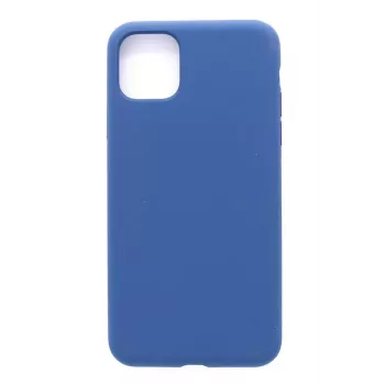 Evelatus Funda de silicona Premium Soft Touch para Apple iPhone 11 Azul medianoche