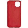 Evelatus Funda de silicona Premium Soft Touch para Apple iPhone 11 Pro Max Rojo