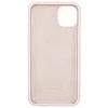 Evelatus Funda de silicona Premium Soft Touch para Apple iPhone 11 Pro Max Rosa arena