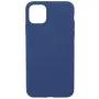 Evelatus Funda de silicona Premium Soft Touch para Apple iPhone 11 Pro Max Azul medianoche
