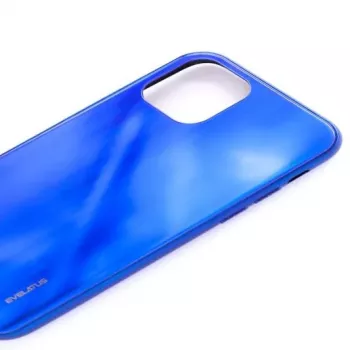 Evelatus Protector de pantalla de cristal templado Water Ripple Full Color Electroplating para Apple iPhone 11 Pro Azul
