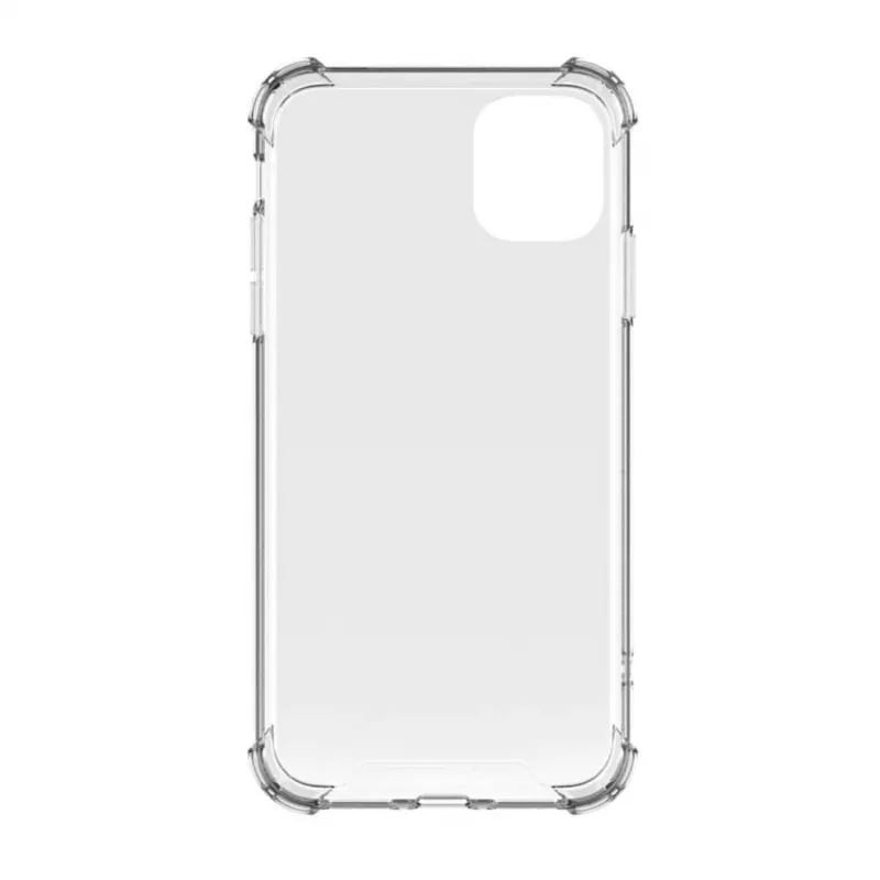 Evelatus Funda de silicona TPU Military Shockproof para Apple iPhone 11 Transparente