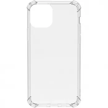 Evelatus Funda de silicona TPU Military Shockproof para Apple iPhone 11 Pro Transparente