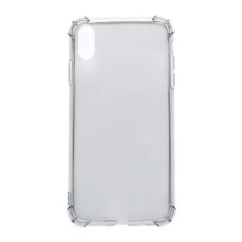 Evelatus Funda de silicona TPU Military Shockproof para Apple iPhone Xs Max Negro