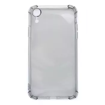 Evelatus Funda de silicona TPU Military Shockproof para Apple iPhone XR Negro
