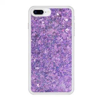 Evelatus Funda Shining Quicksand para Apple iPhone 7/8 Morado
