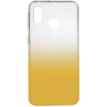 Evelatus Samsung Galaxy A40 Gradient TPU Funda Oro
