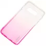 Evelatus Samsung Galaxy S10e Gradient TPU Funda Rojo Rosa