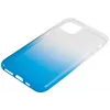 Evelatus Apple iPhone 11 Gradient TPU Funda Azul