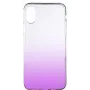 Evelatus Apple iPhone Xs Max Gradient TPU Funda Morado