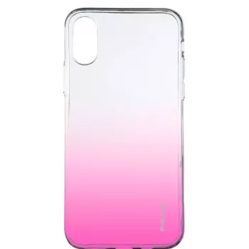 Evelatus Apple iPhone XR Gradient TPU Funda Rojo Rosa