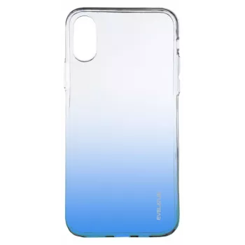 Evelatus Apple iPhone XR Gradient TPU Funda Azul
