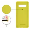 Evelatus Samsung Galaxy S10 Nano Silicona Funda Soft Touch TPU Amarillo