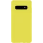 Evelatus Samsung Galaxy S10 Nano Silicona Funda Soft Touch TPU Amarillo
