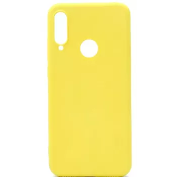 Evelatus Huawei P30 Lite Nano Silicona Funda Soft Touch TPU Amarillo