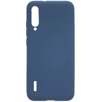 Evelatus Funda de silicona suave azul oscuro para Xiaomi Mi A3