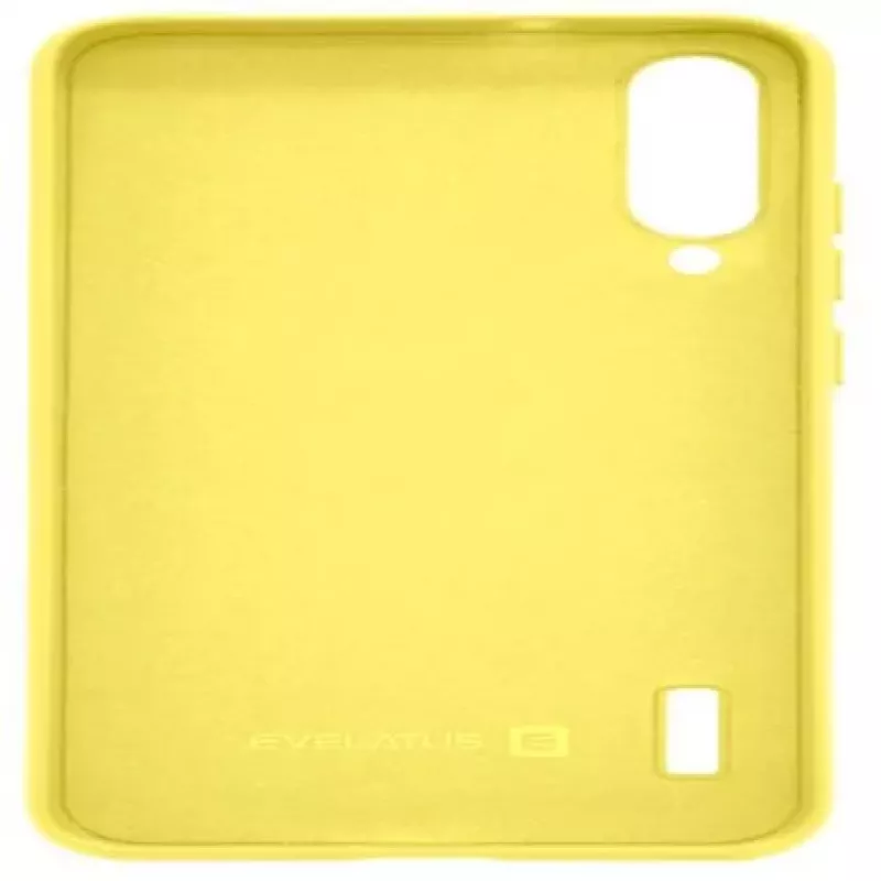 Evelatus Funda de silicona suave amarilla para Xiaomi Mi A3