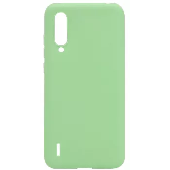 Evelatus Funda trasera de silicona suave menta para Xiaomi Mi A3