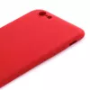 Evelatus Funda de silicona nano Soft Touch TPU roja para Apple iPhone 6 / 6s
