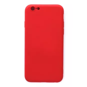 Evelatus Funda de silicona nano Soft Touch TPU roja para Apple iPhone 6 / 6s