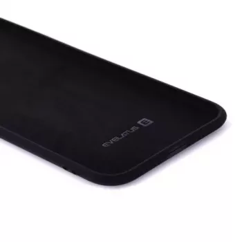 Evelatus Funda de silicona nano Soft Touch TPU negra para Apple iPhone 7/8