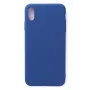 Evelatus Funda de silicona nano Soft Touch TPU azul oscuro para Apple iPhone X/Xs