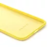 Evelatus Funda de silicona nano Soft Touch TPU amarilla para Apple iPhone X/Xs