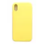 Evelatus Funda de silicona nano Soft Touch TPU amarilla para Apple iPhone X/Xs