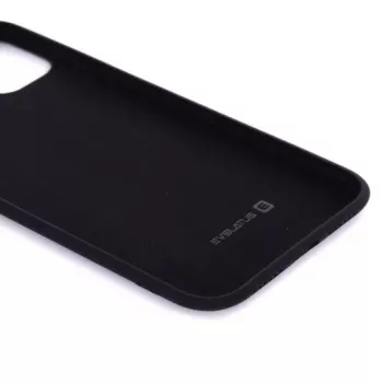 Evelatus Funda de silicona nano Soft Touch TPU negra para Apple iPhone 11 Pro