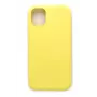 Evelatus Funda de silicona nano Soft Touch TPU amarilla para Apple iPhone 11 Pro Max