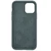 Evelatus Funda de silicona Premium Soft Touch verde pino para Apple iPhone 11 Pro